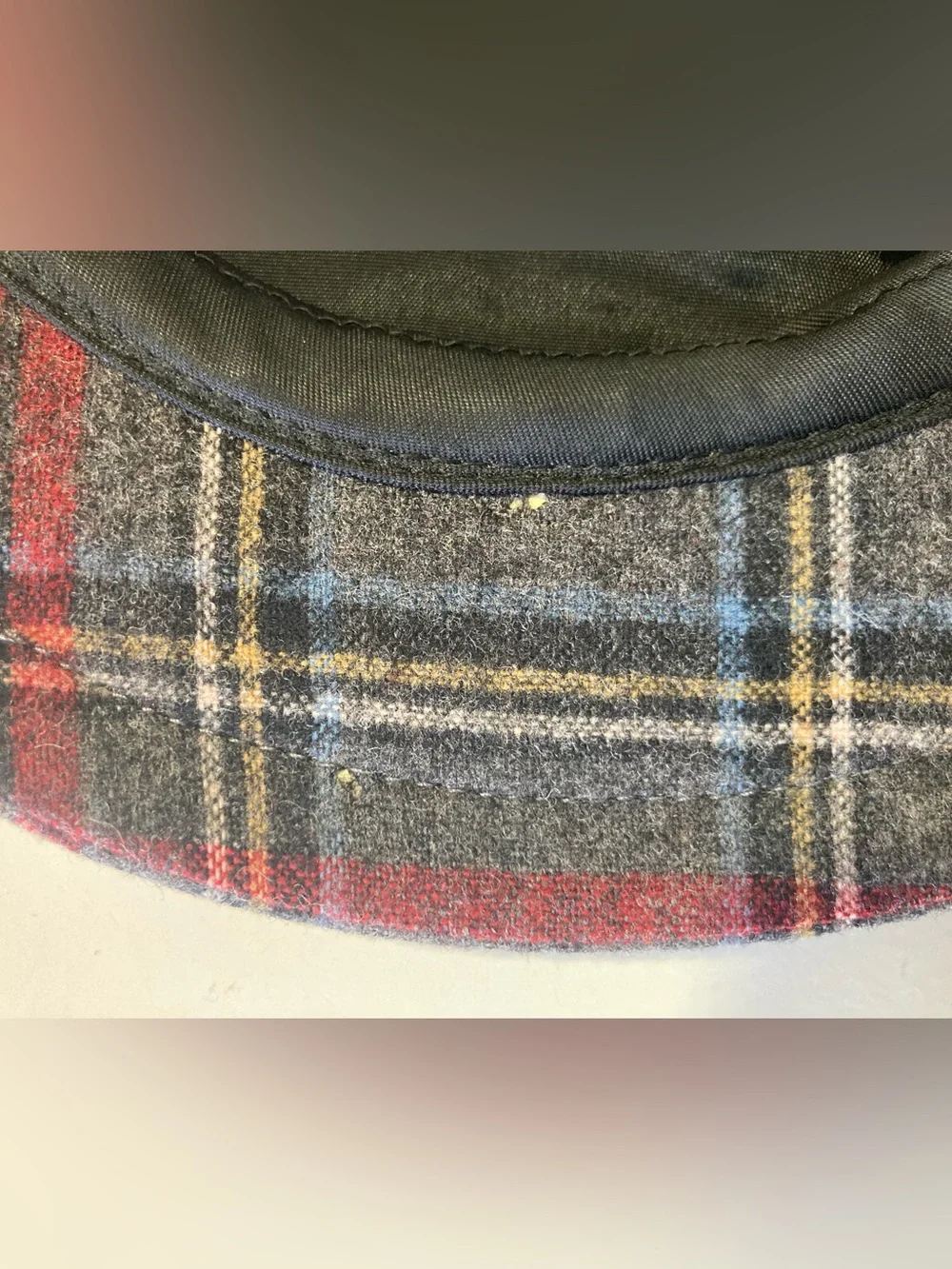 Pendleton Vintage 100% Virgin Wool Flat Cap Plaid Size Medium